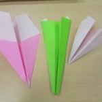 紙飛行機実験（年長）