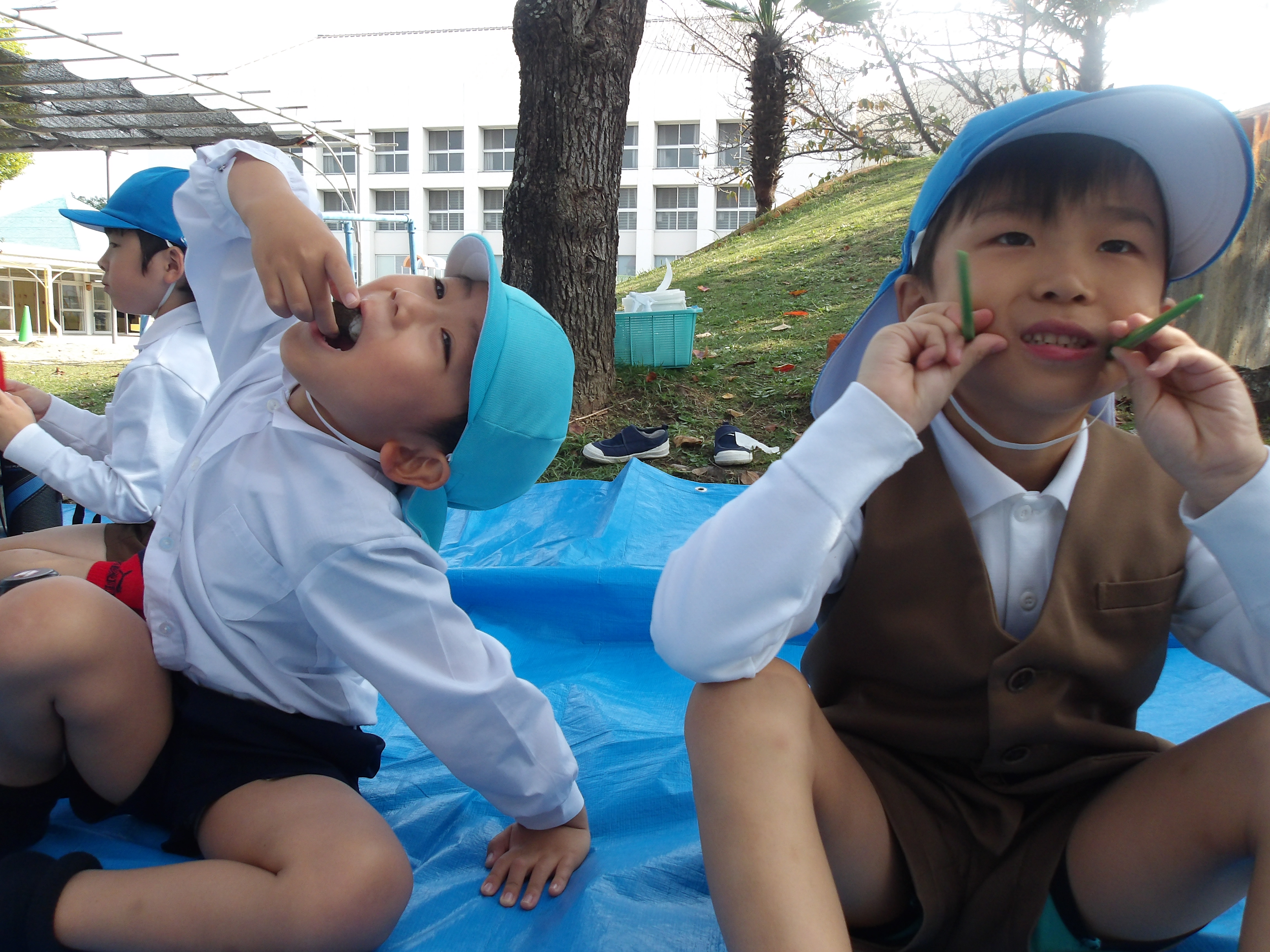 ロザリオ幼稚園交流会（年長児） | 聖カタリナ大学短期大学部